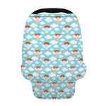 Little Angel Pattern Print Baby Seat Cover