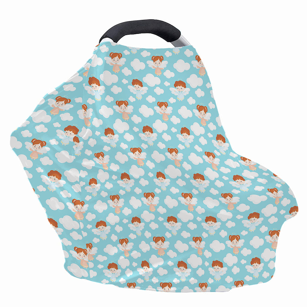 Little Angel Pattern Print Baby Seat Cover
