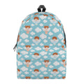 Little Angel Pattern Print School Backpack