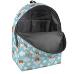 Little Angel Pattern Print Backpack