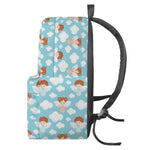 Little Angel Pattern Print Backpack