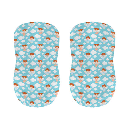Little Angel Pattern Print Bar Stool Covers