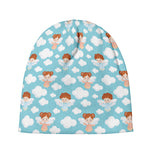 Little Angel Pattern Print Beanie