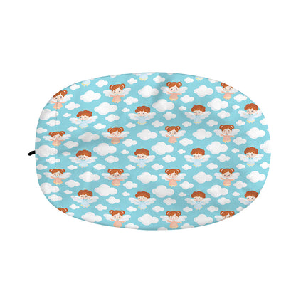 Little Angel Pattern Print Car Side Mirror Covers