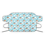 Little Angel Pattern Print Car Windshield Snow Cover
