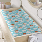 Little Angel Pattern Print Changing Pad Cover