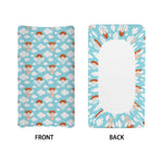 Little Angel Pattern Print Changing Pad Cover