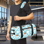 Little Angel Pattern Print Gym Bag