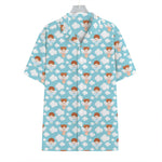Little Angel Pattern Print Hawaiian Shirt