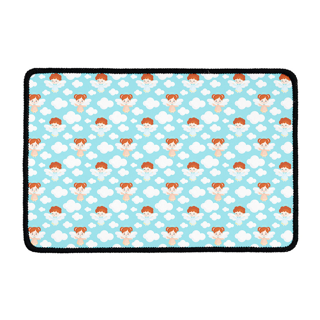 Little Angel Pattern Print Kitchen Mat