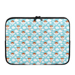 Little Angel Pattern Print Laptop Sleeve