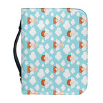 Little Angel Pattern Print Leather Bible Cover