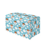 Little Angel Pattern Print Leather Tissue Box Cover