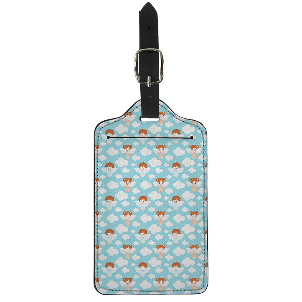 Little Angel Pattern Print Luggage Tag