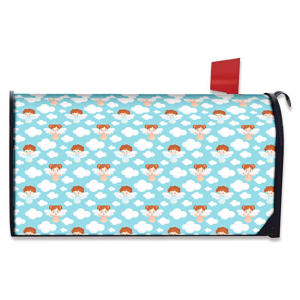 Little Angel Pattern Print Mailbox Cover