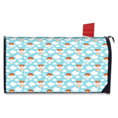 Little Angel Pattern Print Mailbox Cover