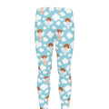 Little Angel Pattern Print Men's Leggings