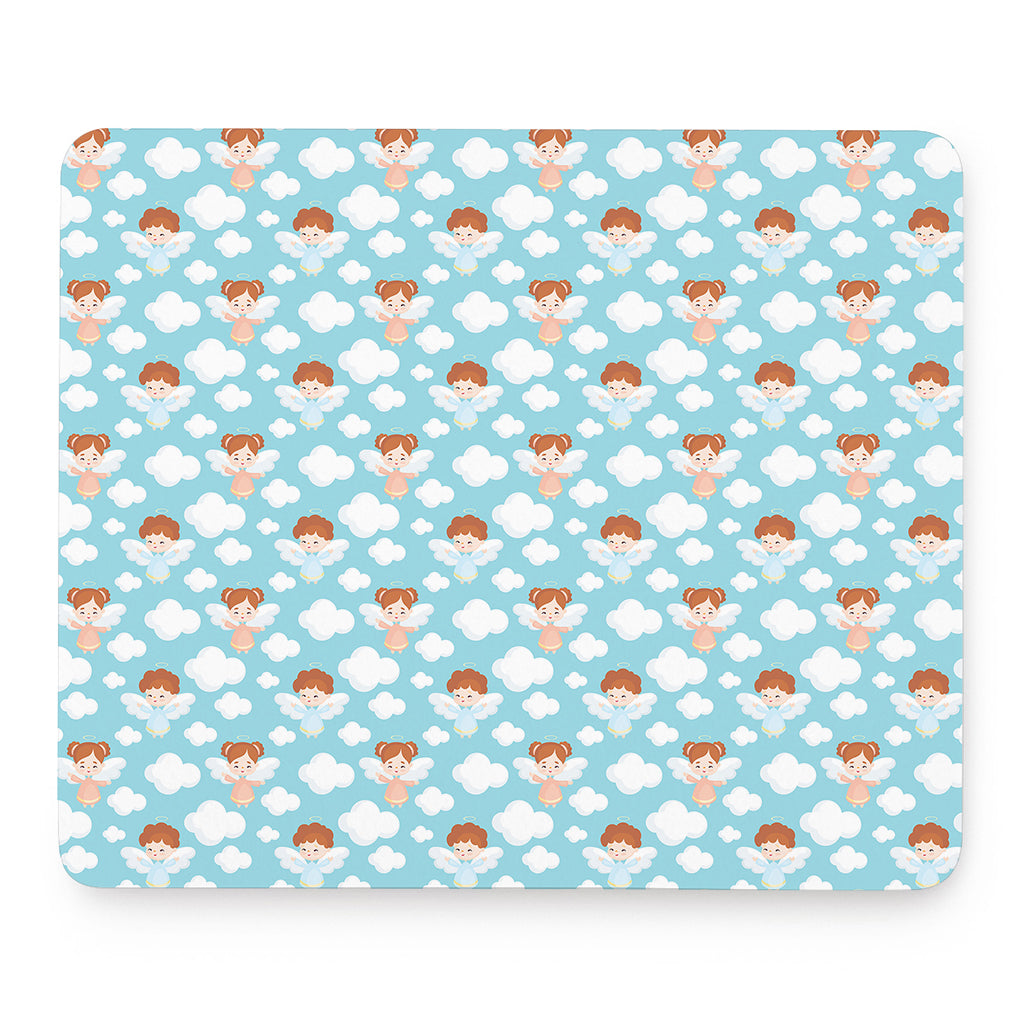 Little Angel Pattern Print Mouse Pad