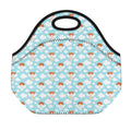 Little Angel Pattern Print Neoprene Lunch Bag