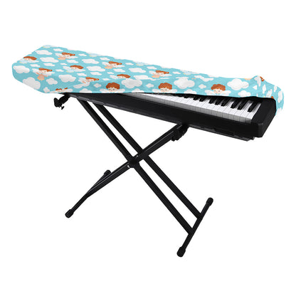 Little Angel Pattern Print Piano Keyboard Cover