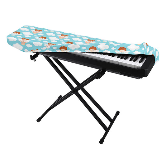 Little Angel Pattern Print Piano Keyboard Cover