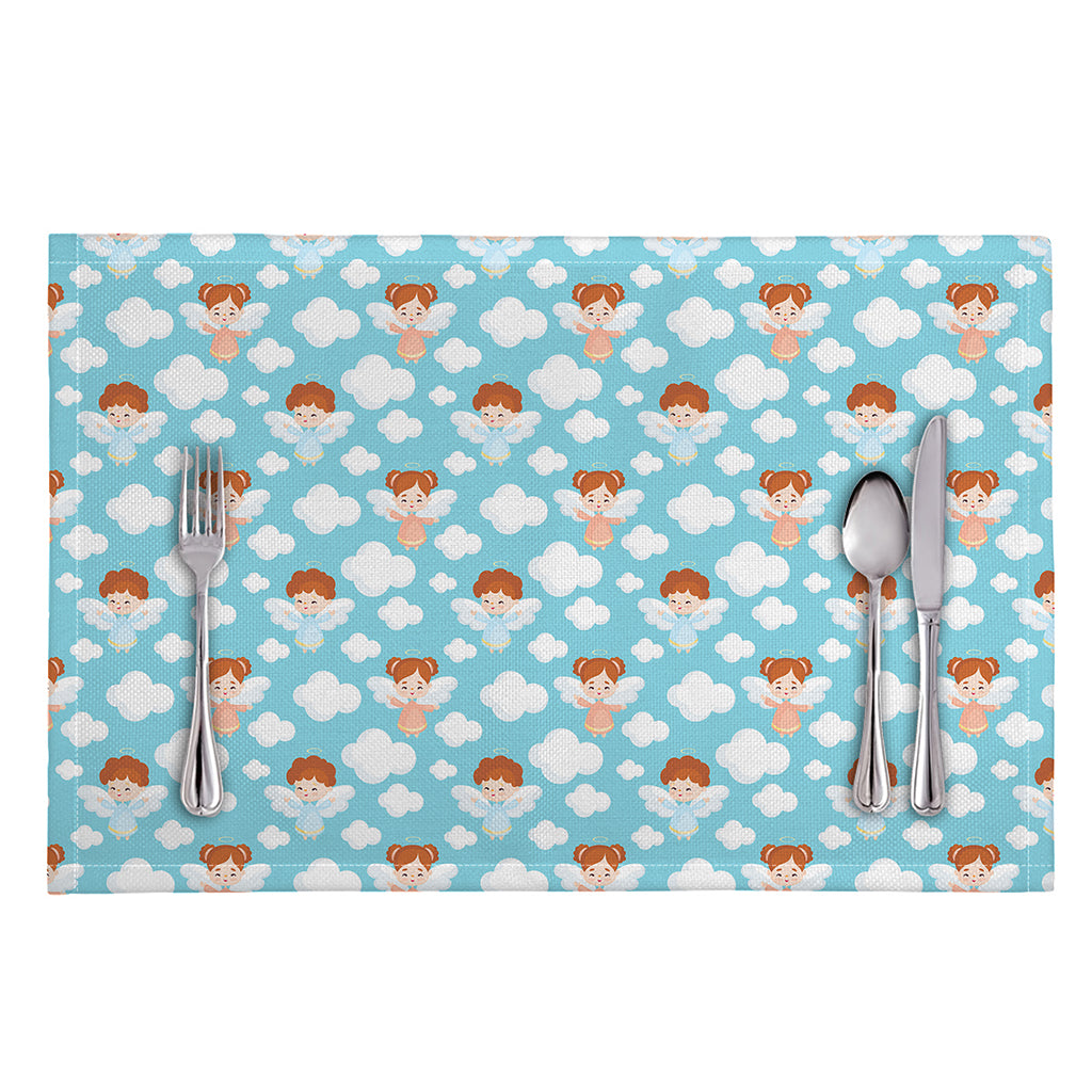 Little Angel Pattern Print Placemat