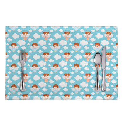 Little Angel Pattern Print Placemat