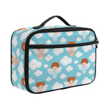 Little Angel Pattern Print Portable Lunch Bag