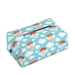 Little Angel Pattern Print Rectangle Tissue Box Cover