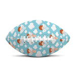 Little Angel Pattern Print Rugby Ball