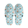 Little Angel Pattern Print Slippers