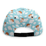 Little Angel Pattern Print Snapback Cap