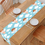 Little Angel Pattern Print Table Runner