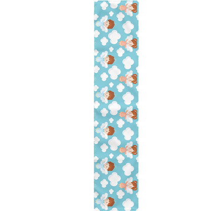 Little Angel Pattern Print Table Runner