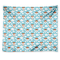 Little Angel Pattern Print Tapestry