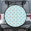 Little Angel Pattern Print Tire Cover