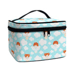 Little Angel Pattern Print Travel Makeup Bag
