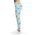 Little Angel Pattern Print Women's Leggings
