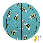 Little Bee Pattern Print Basketball