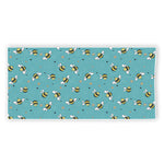 Little Bee Pattern Print Beach Towel