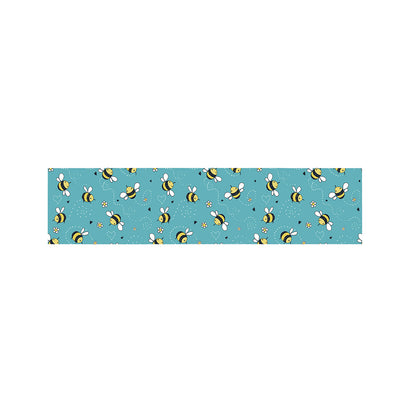 Little Bee Pattern Print Bed Runner