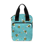 Little Bee Pattern Print Bible Tote Bag