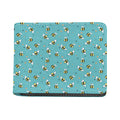 Little Bee Pattern Print Bifold Wallet