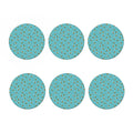 Little Bee Pattern Print Coaster Set