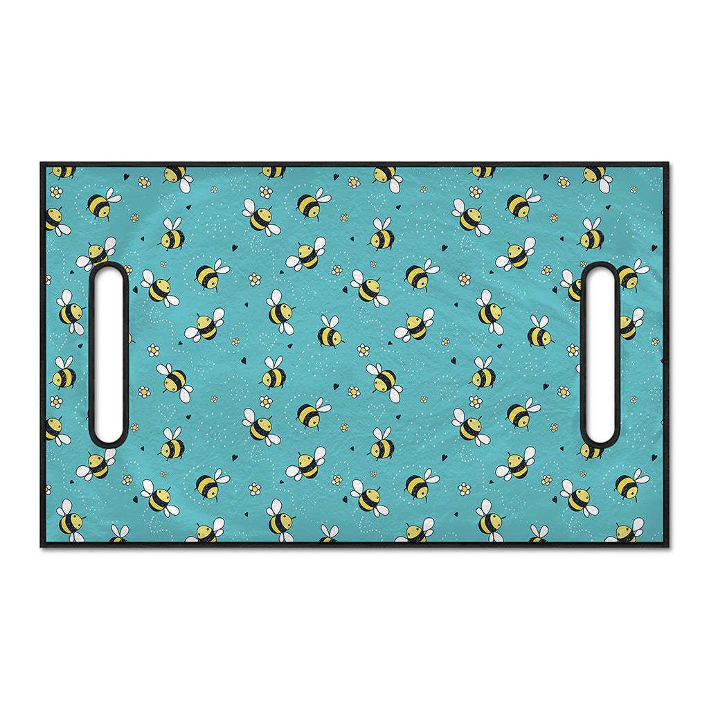 Little Bee Pattern Print Golf Cart Seat Cover