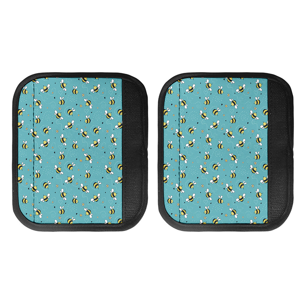 Little Bee Pattern Print Handle Covers