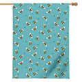 Little Bee Pattern Print House Flag