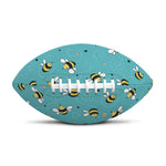 Little Bee Pattern Print Rugby Ball