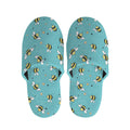 Little Bee Pattern Print Slippers