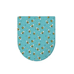 Little Bee Pattern Print Toilet Lid Cover